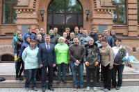 11 мая состоялась посадка гортензий на территории Самарской Сельскохозяйственной академии