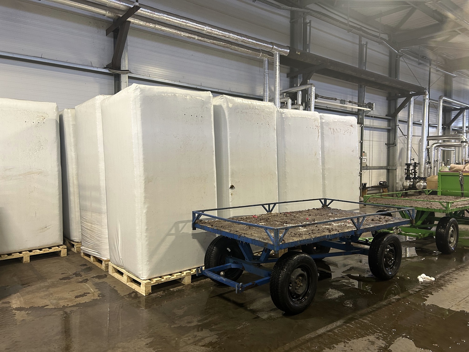 Посадка в контейнеры 